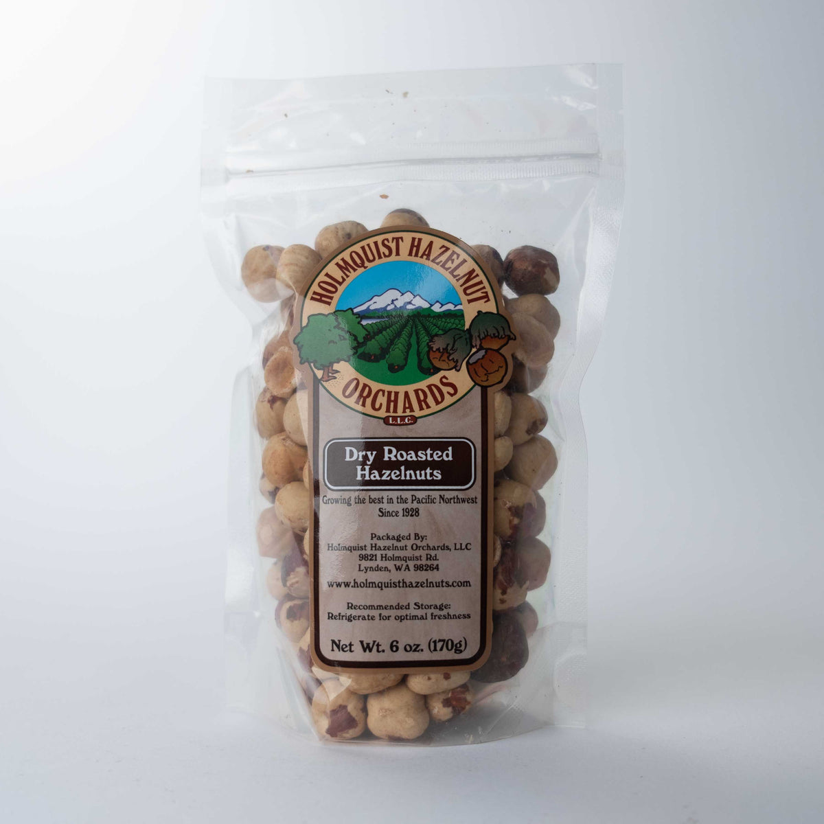 Holmquist Hazelnut Orchards Dry Roasted Hazelnuts