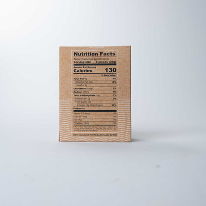 Nutrition facts of Jon Boy Caramels Whiskey with Smoked Salt Caramels