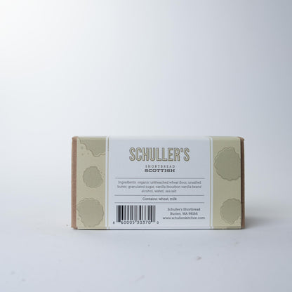 Back of Shuller's Cookies Co. Scottish Cookies