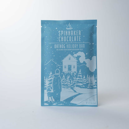 Spinnaker Chocolate Oatnog Holiday Chocolate Bar